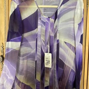 Armani Collection Womens Size 14 NWT! Gorgeous Blouse MSRP $300.00